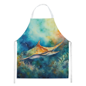 Nautical Collection Apron (Dog Breed: Sting Ray 2832, size: large)