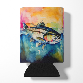 Nautical Collection Can or Bottle Hugger (Dog Breed: Striped Bass 2834, size: Can Hugger)