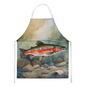 Nautical Collection Apron (Dog Breed: Trout 2840, size: large)