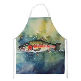 Nautical Collection Apron (Dog Breed: Trout 2841, size: large)