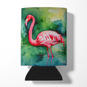 Nautical Collection Can or Bottle Hugger (Dog Breed: Flamingo 2858, size: Can Hugger)