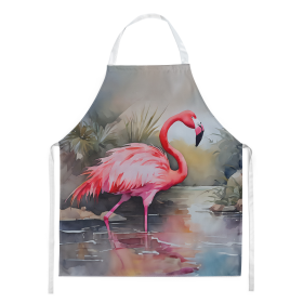 Nautical Collection Apron (Dog Breed: Flamingo 2860, size: large)