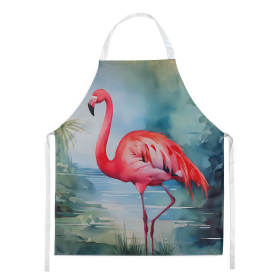 Nautical Collection Apron (Dog Breed: Flamingo 2861, size: large)