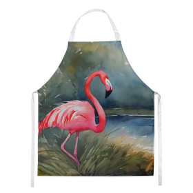 Nautical Collection Apron (Dog Breed: Flamingo 2863, size: large)