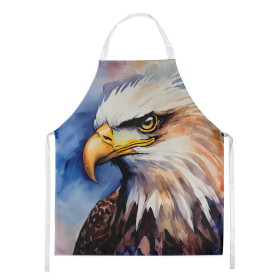 Watercolor Birds Apron (Dog Breed: Eagle 3207, size: large)