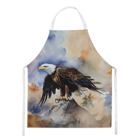 Watercolor Birds Apron (Dog Breed: Eagle 3210, size: large)