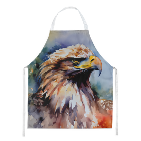 Watercolor Birds Apron (Dog Breed: Eagle 3216, size: large)