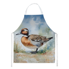 Watercolor Birds Apron (Dog Breed: Northern Pintail 3246, size: large)