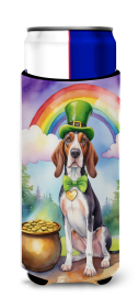 Where the gold at Hugger for Ultra Slim Cans (Dog Breed: American English Coonhound 5472, size: Slim Can)