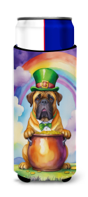 Where the gold at Hugger for Ultra Slim Cans (Dog Breed: Bullmastiff 5507, size: Slim Can)
