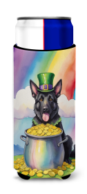 Where the gold at Hugger for Ultra Slim Cans (Dog Breed: German Shepherd 5542, size: Slim Can)