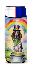 Where the gold at Hugger for Ultra Slim Cans (Dog Breed: German Shorthaired Pointer 5544, size: Slim Can)