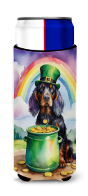 Where the gold at Hugger for Ultra Slim Cans (Dog Breed: Gordon Setter 5548, size: Slim Can)