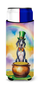 Where the gold at Hugger for Ultra Slim Cans (Dog Breed: Great Dane 5549, size: Slim Can)