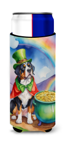 Where the gold at Hugger for Ultra Slim Cans (Dog Breed: Greater Swiss Mountain Dog 5552, size: Slim Can)