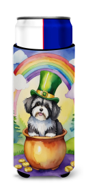Where the gold at Hugger for Ultra Slim Cans (Dog Breed: Havanese 5556, size: Slim Can)