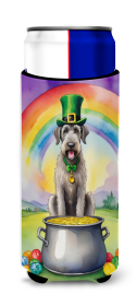 Where the gold at Hugger for Ultra Slim Cans (Dog Breed: Irish Wolfhound 5559, size: Slim Can)