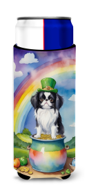 Where the gold at Hugger for Ultra Slim Cans (Dog Breed: Japanese Chin 5563, size: Slim Can)