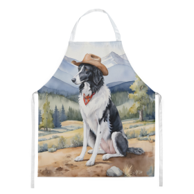 Cowboy Welcome Apron (Design: Borzoi 5859, size: large)