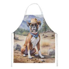 Cowboy Welcome Apron (Design: Boxer 5862, size: large)