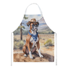 Cowboy Welcome Apron (Design: Boxer 5863, size: large)