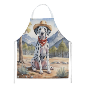 Cowboy Welcome Apron (Design: Dalmatian 5890, size: large)