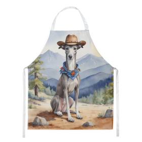 Cowboy Welcome Apron (Design: Greyhound 5916, size: large)