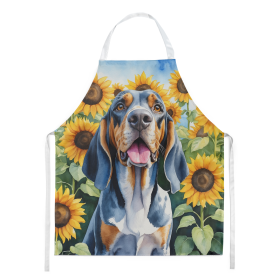 In Sunflowers Apron (Dog Breed: American English Coonhound 6007, size: large)