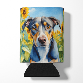 In Sunflowers Can or Bottle Hugger (Dog Breed: Catahoula 6046, size: Can Hugger)