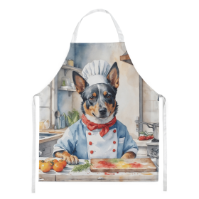 The Dog Chef Apron (Dog Breed: Australian Cattle Dog 6192, size: large)