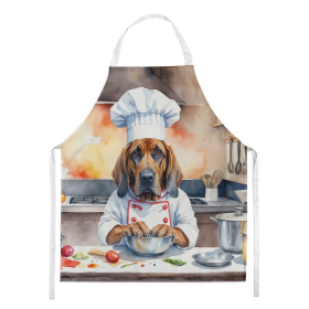 The Dog Chef Apron (Dog Breed: Bloodhound 6210, size: large)