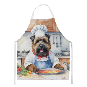 The Dog Chef Apron (Dog Breed: Bouvier des Flandres 6218, size: large)