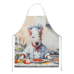 The Dog Chef Apron (Dog Breed: Bull Terrier 6223, size: large)