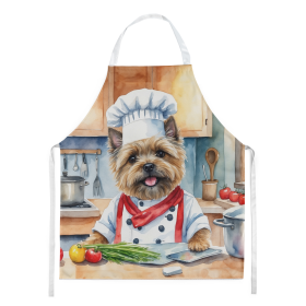 The Dog Chef Apron (Dog Breed: Cairn Terrier 6226, size: large)