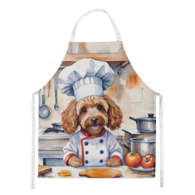 The Dog Chef Apron (Dog Breed: Cockapoo 6233, size: large)