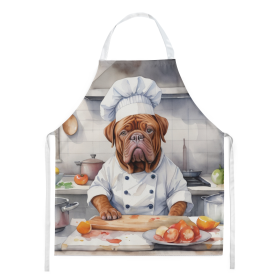 The Dog Chef Apron (Dog Breed: Dogue de Bordeaux 6241, size: large)