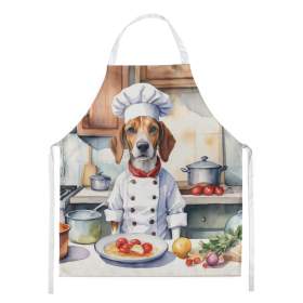 The Dog Chef Apron (Dog Breed: English Foxhound 6245, size: large)