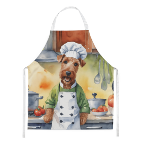 The Dog Chef Apron (Dog Breed: Irish Terrier 6267, size: large)