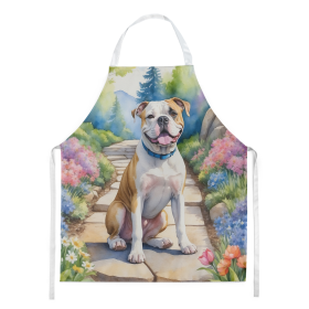 Spring Path Apron (Dog Breed: American Bulldog 6547, size: large)