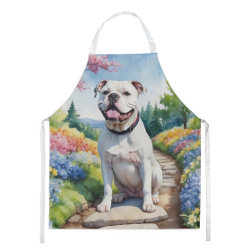 Spring Path Apron (Dog Breed: American Bulldog 6548, size: large)