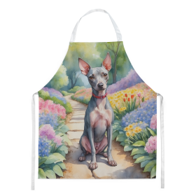 Spring Path Apron (Dog Breed: American Hairless Terrier 6552, size: large)
