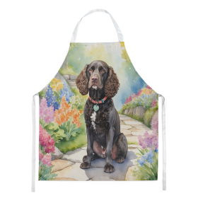 Spring Path Apron (Dog Breed: American Water Spaniel 6553, size: large)