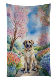 Spring Path Kitchen Towel (Dog Breed: Anatolian Shepherd 6554, size: 25Hx15W)