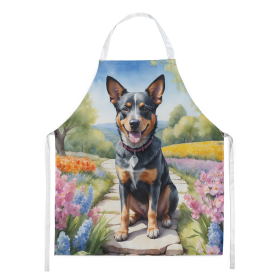 Spring Path Apron (Dog Breed: Australian Cattle Dog 6555, size: large)