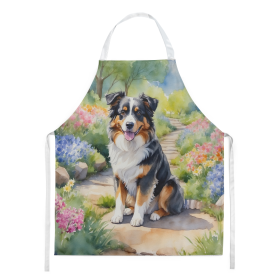 Spring Path Apron (Dog Breed: Australian Shepherd 6556, size: large)