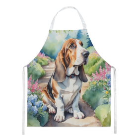 Spring Path Apron (Dog Breed: Basset Hound 6559, size: large)
