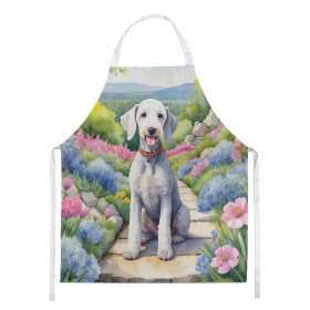Spring Path Apron (Dog Breed: Bedlington Terrier 6562, size: large)