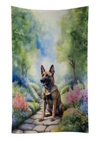 Spring Path Kitchen Towel (Dog Breed: Belgian Malinois 6563, size: 25Hx15W)