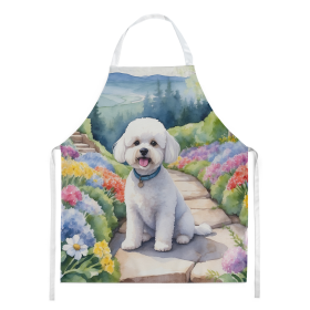 Spring Path Apron (Dog Breed: Bichon Frise 6569, size: large)