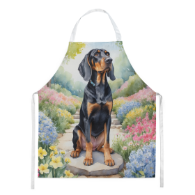 Spring Path Apron (Dog Breed: Black and Tan Coonhound 6570, size: large)